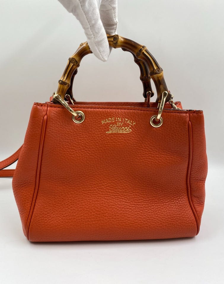 Gucci Bamboo Leather Tote Style 8