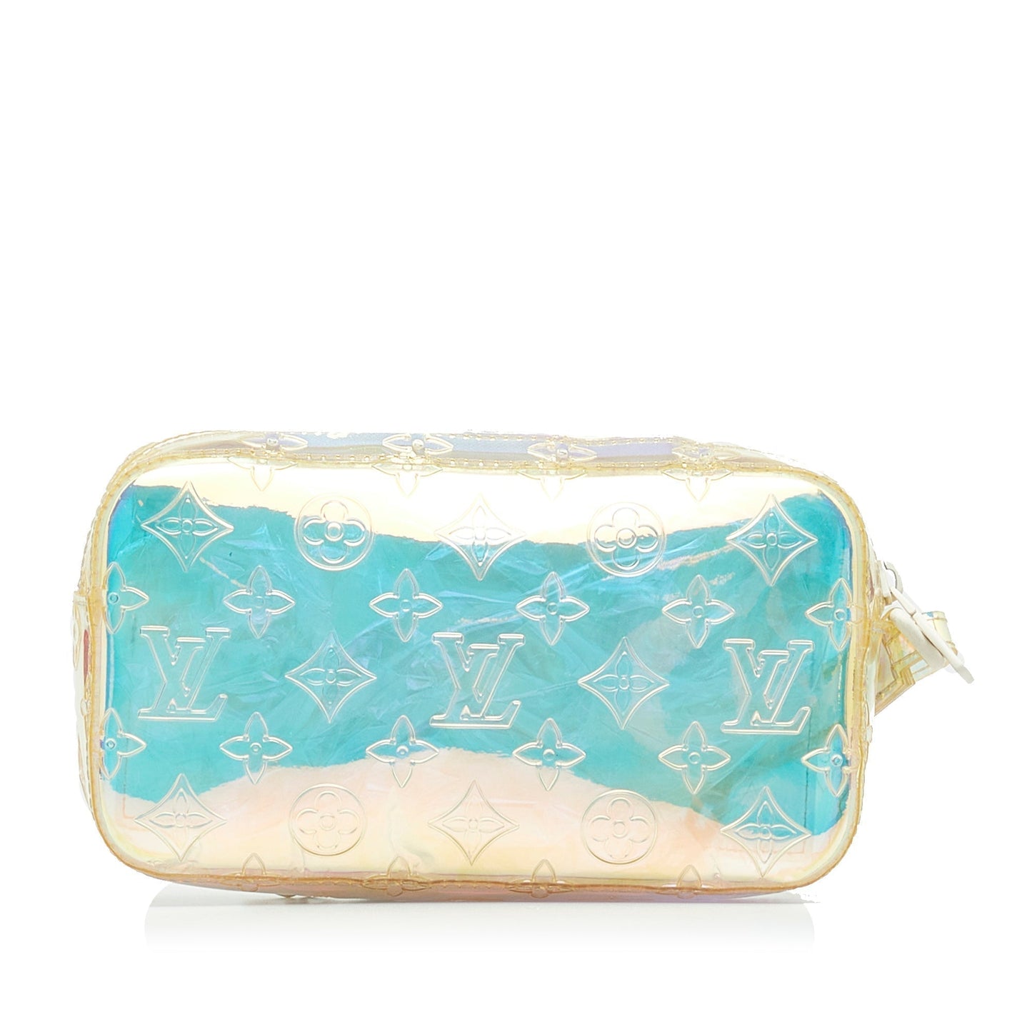 LOUIS VUITTON Monogram Prism Pochette Volga Pouch Clutch