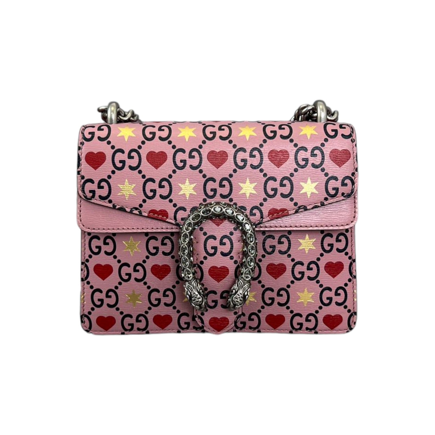 Gucci Chain Leather Shoulder Bag