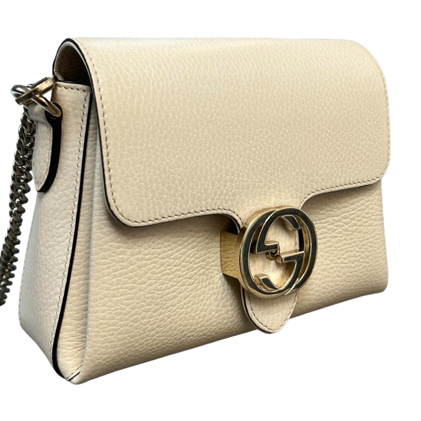 Gucci Chain Leather Crossbody