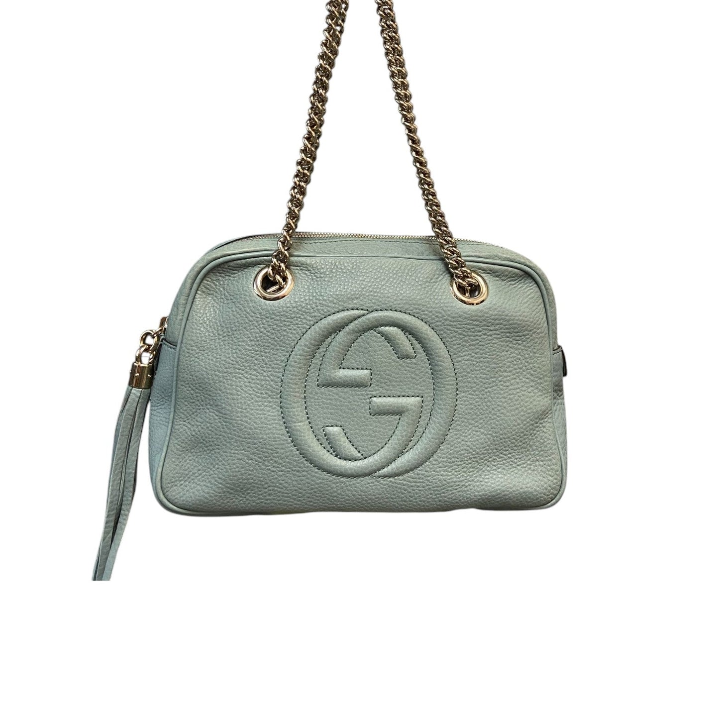 Gucci Chain Leather Shoulder Bag