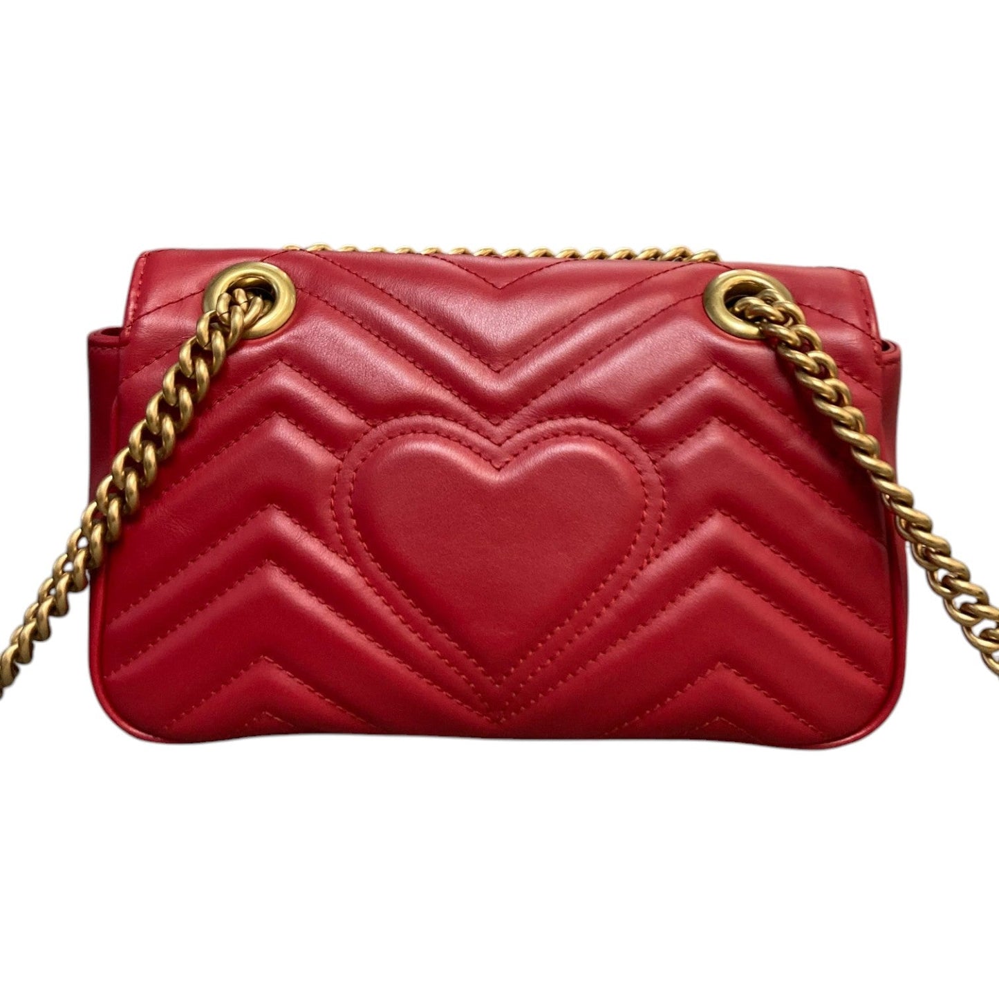 Gucci Chain Leather Shoulder Bag