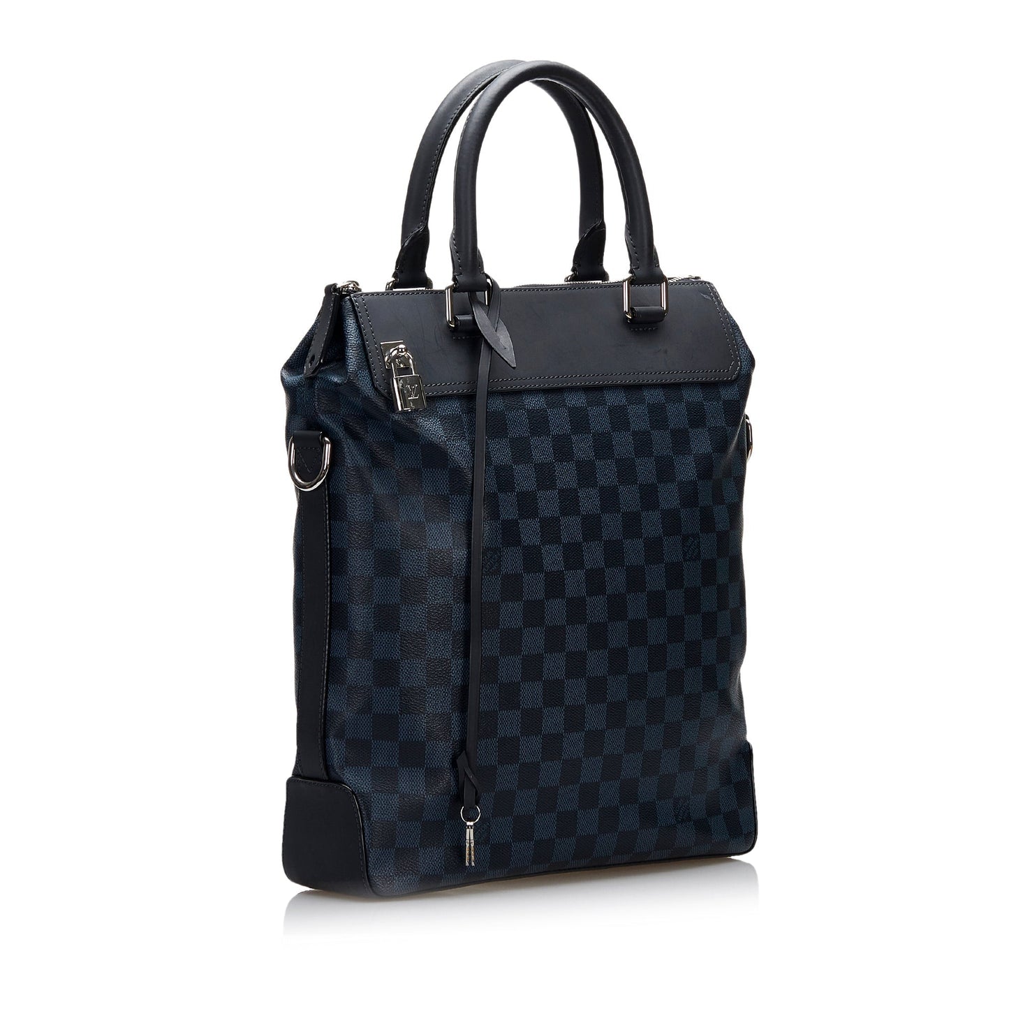 LOUIS VUITTON Damier Cobalt Greenwich Satchel Handbag