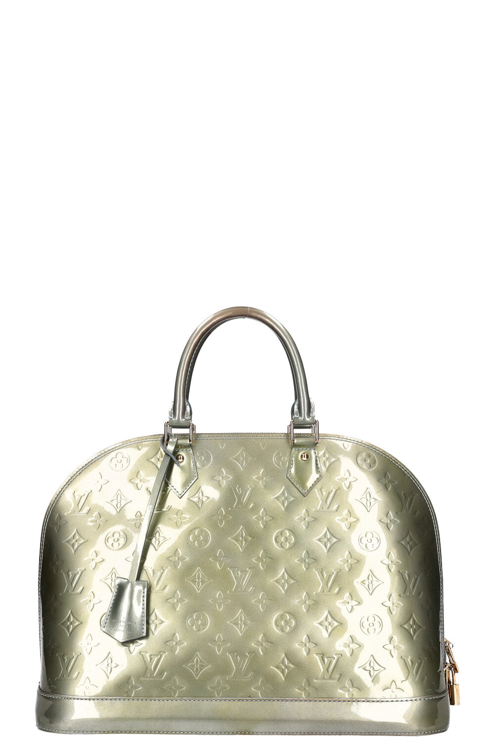 Louis Vuitton Alma Bag GM Vernis Vert Tonic