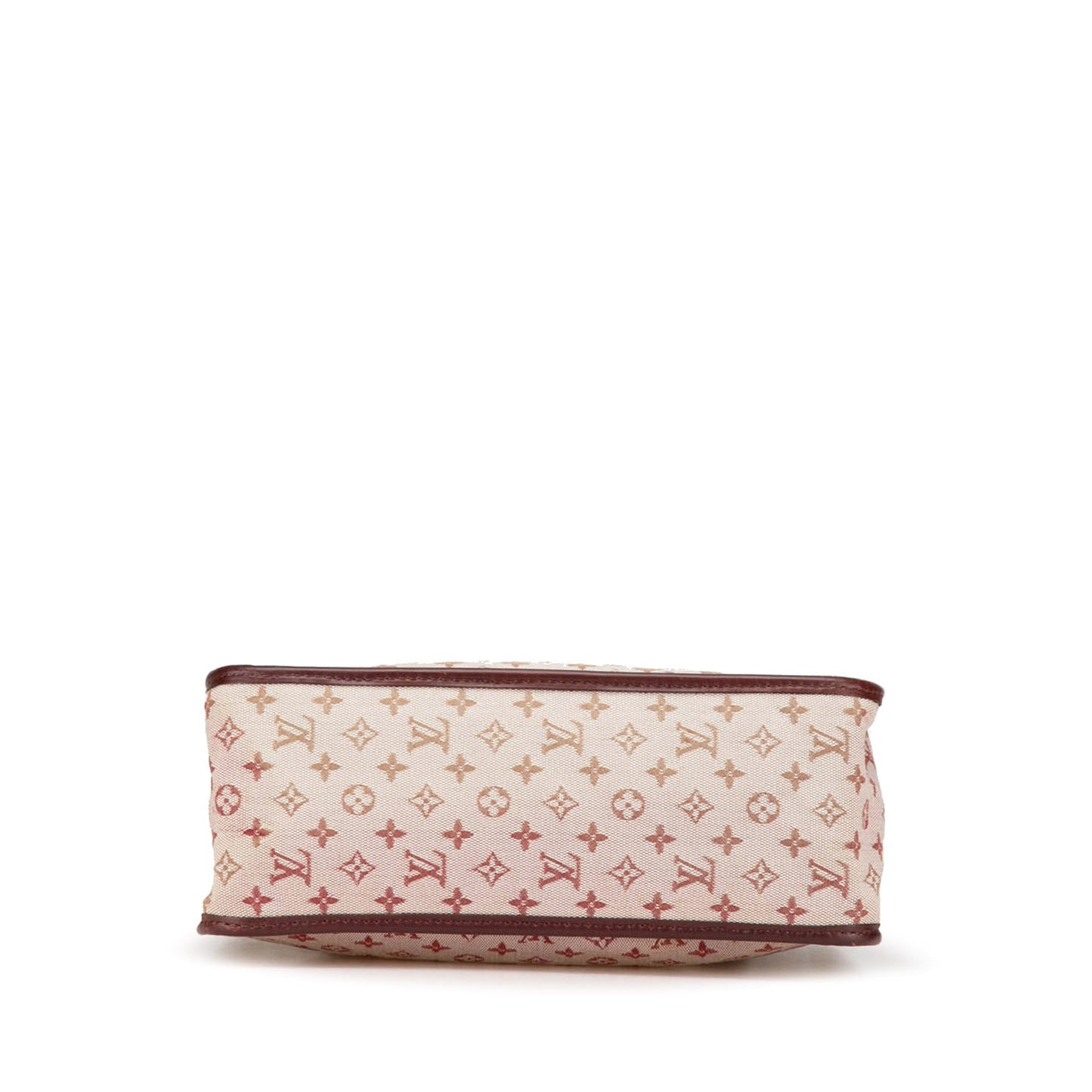 Red Louis Vuitton Monogram Mini Lin Kathleen Handbag