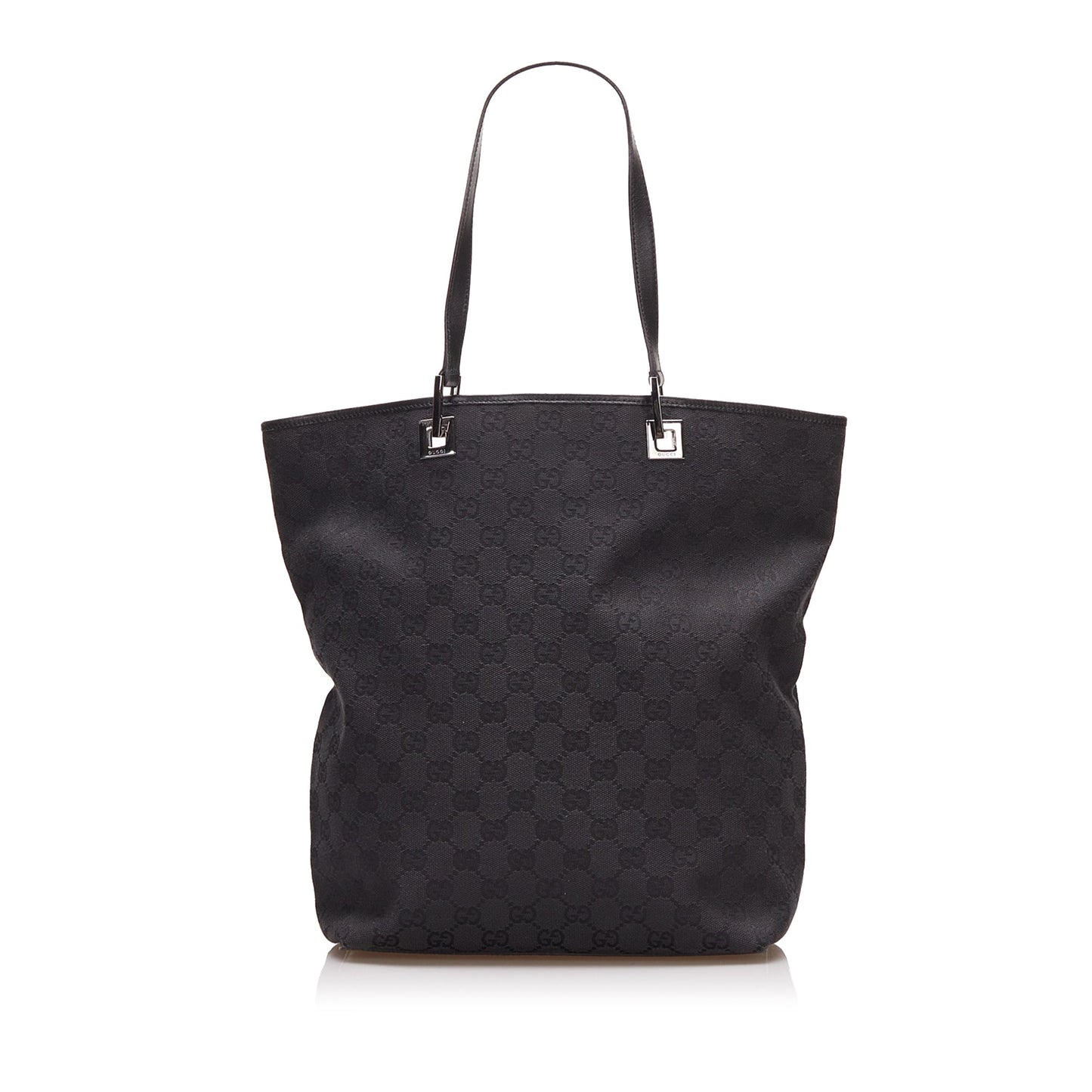 Gucci Leather Canvas Tote Style 46