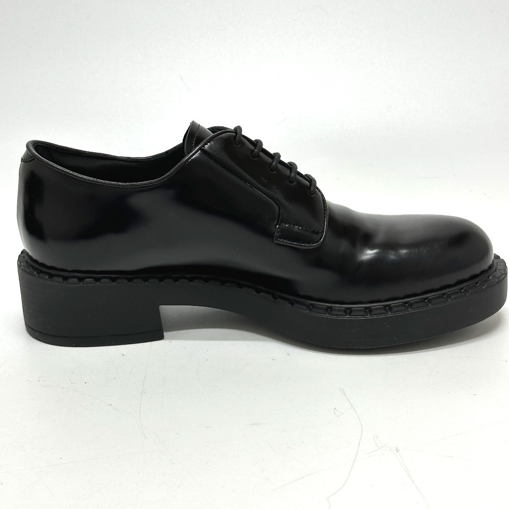 PRADA loafers , Leather black Dress shoes Women 36.5
