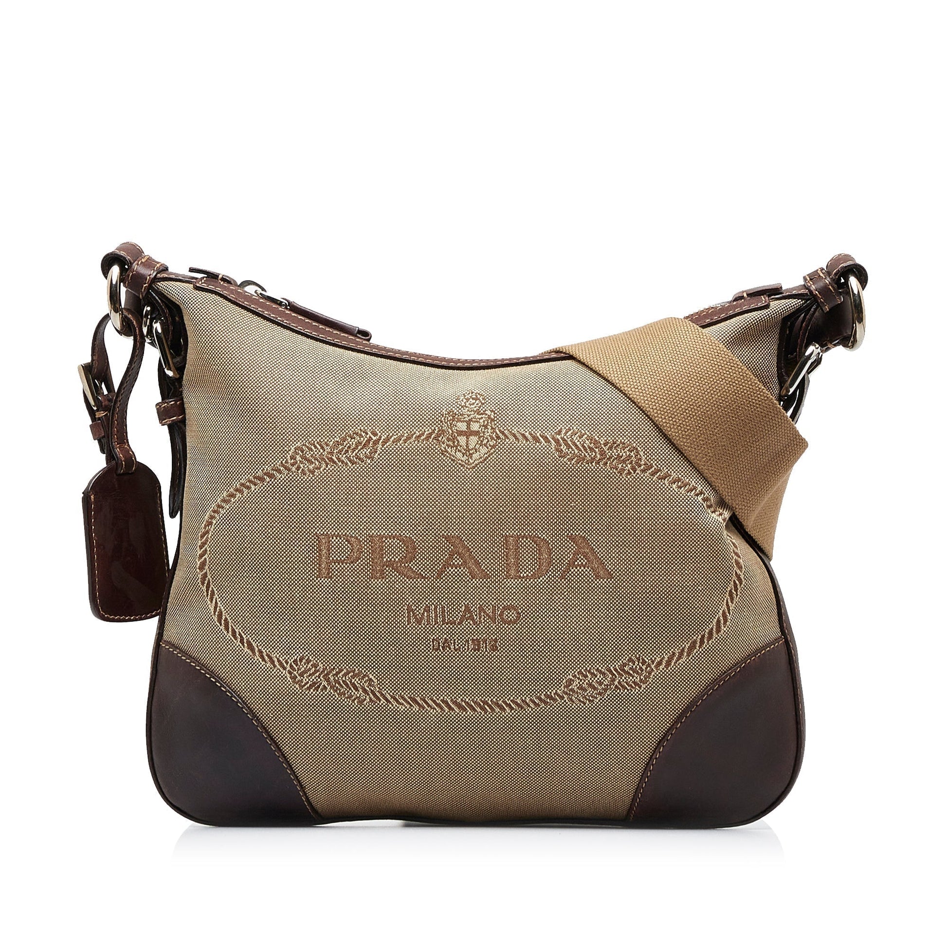 Prada Canapa Logo Crossbody Bag