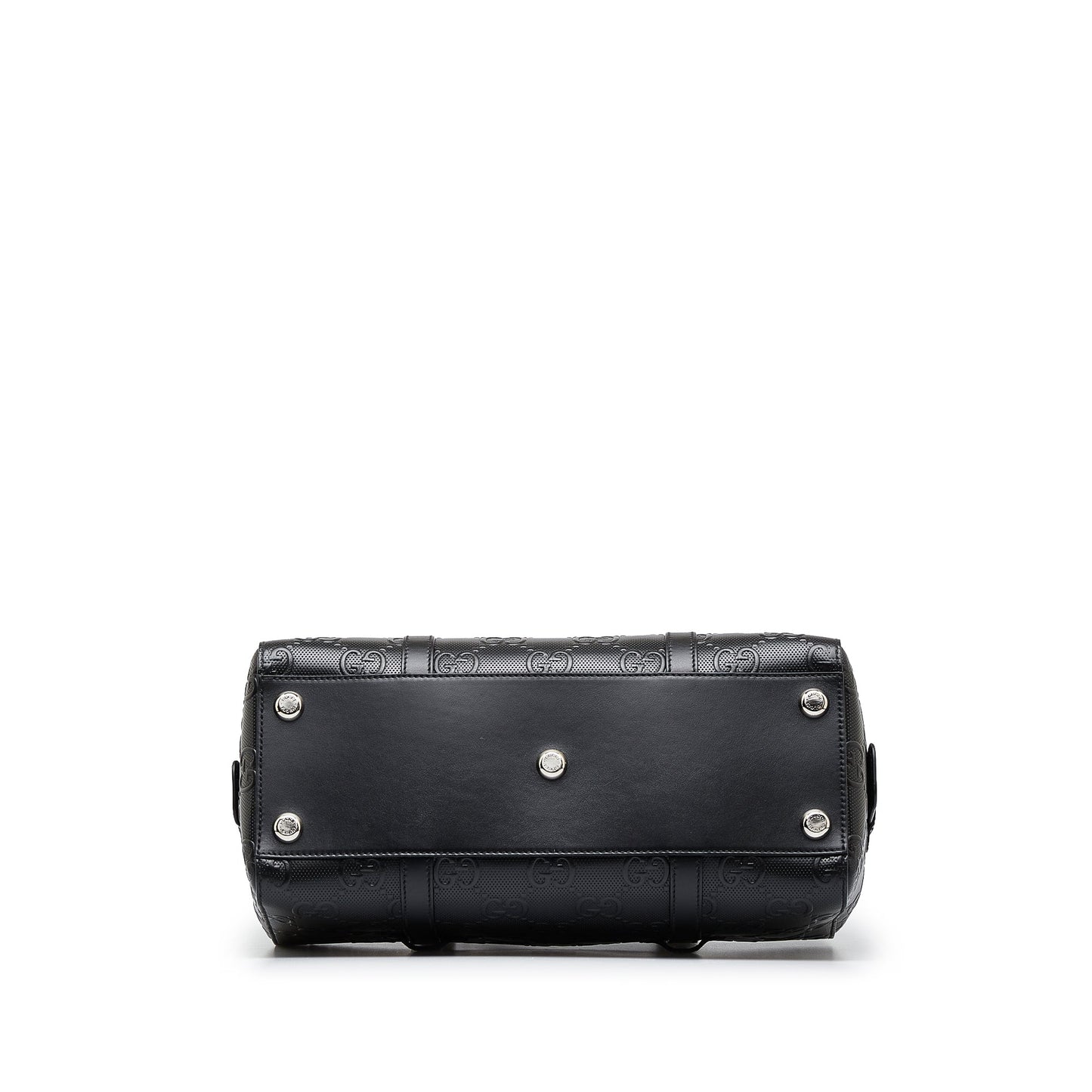Gucci Guccissima Black Leather Tote Style 6
