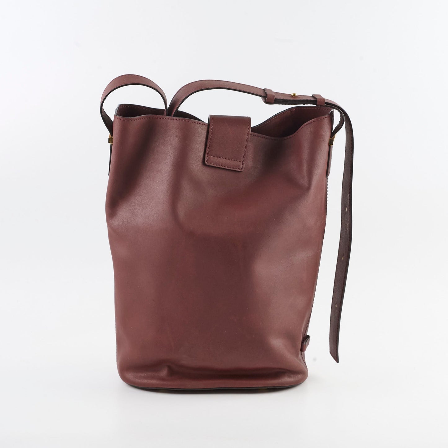 Luxury CELINE Bucket Bag Burgundy