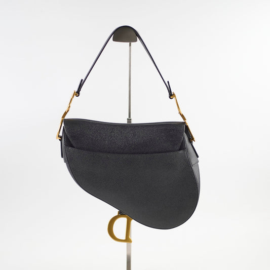 Christian Dior Saddle Bag Black