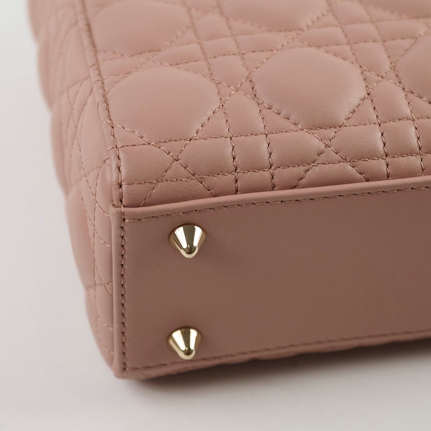 Christian Dior Small Lambskin ABC Lady Dior Pink