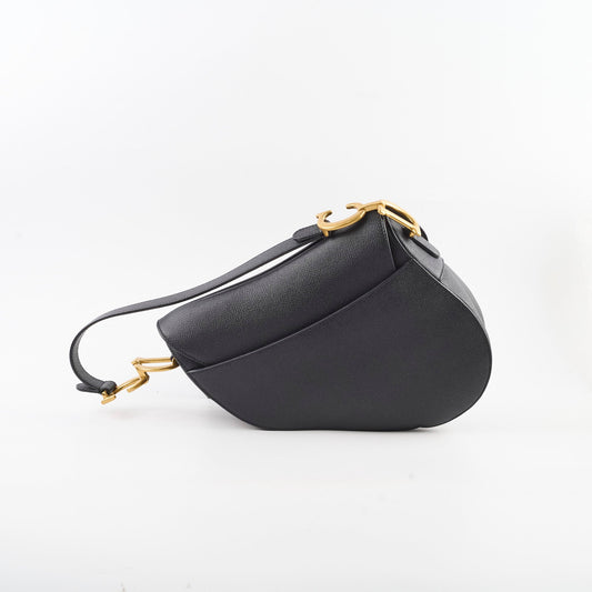 Christian Dior Saddle Bag Black