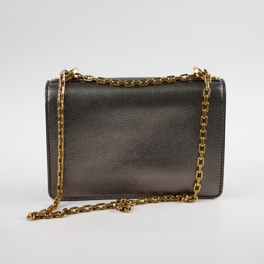 Christian Dior J'adior Flap Bag Metallic