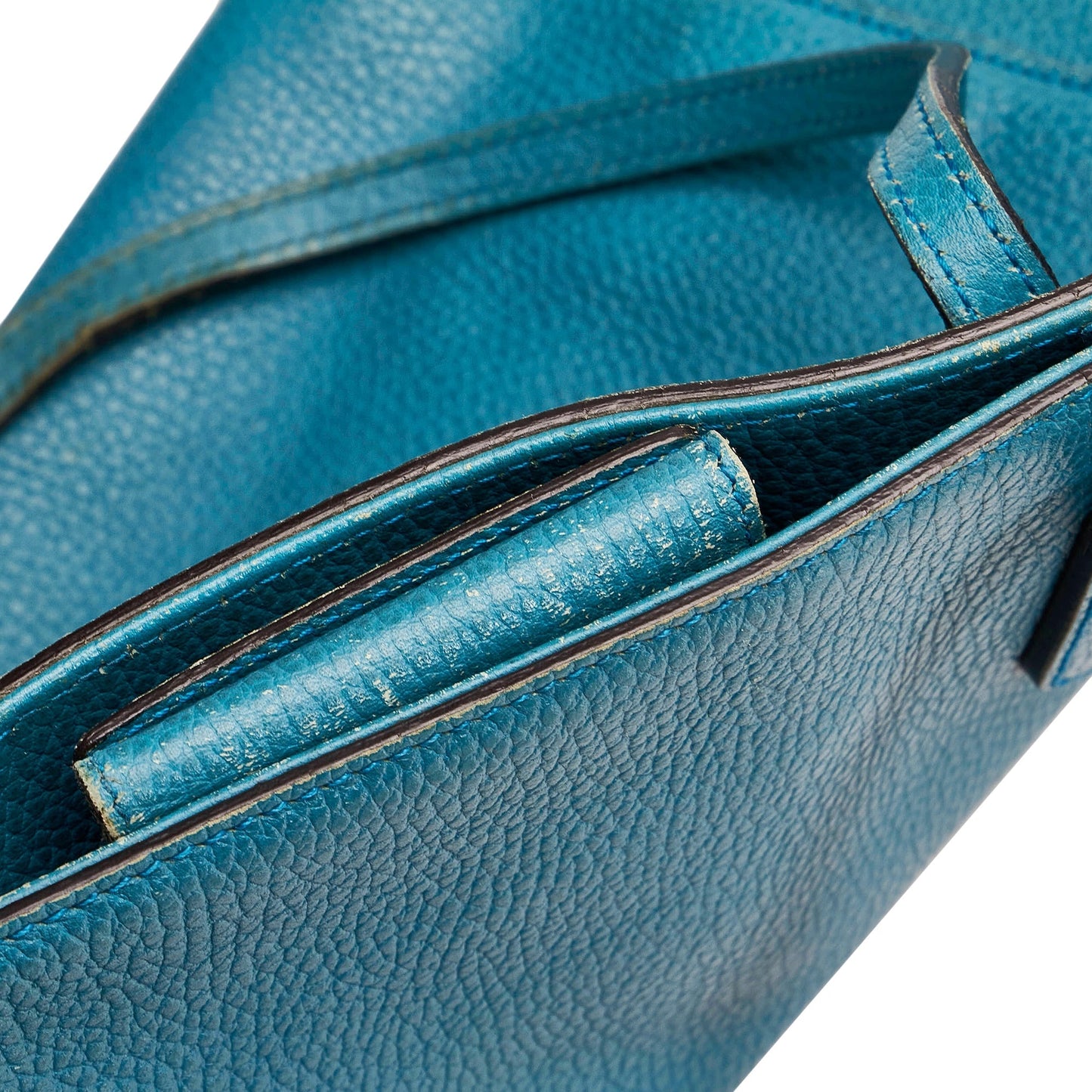 Gucci Blue Leather Tote Style 3