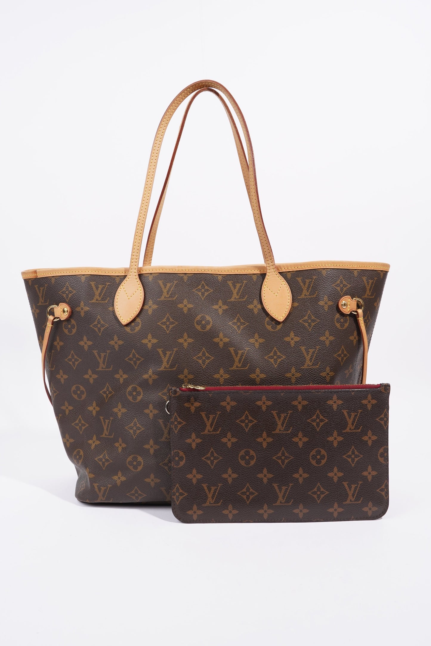 Louis Vuitton Neverfull MM Monogram Coated Canvas Tote