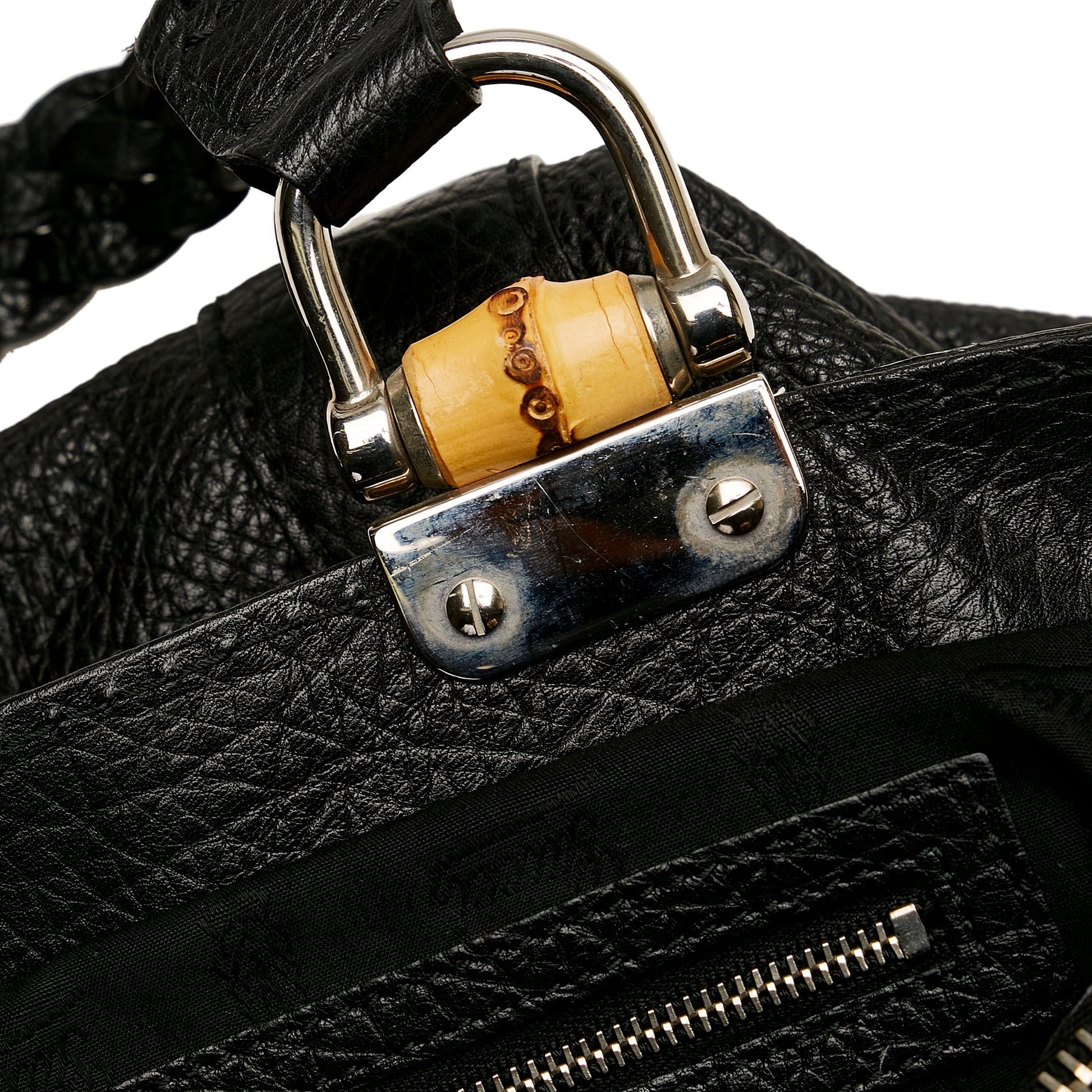 Gucci Bamboo Leather Tote Style 26
