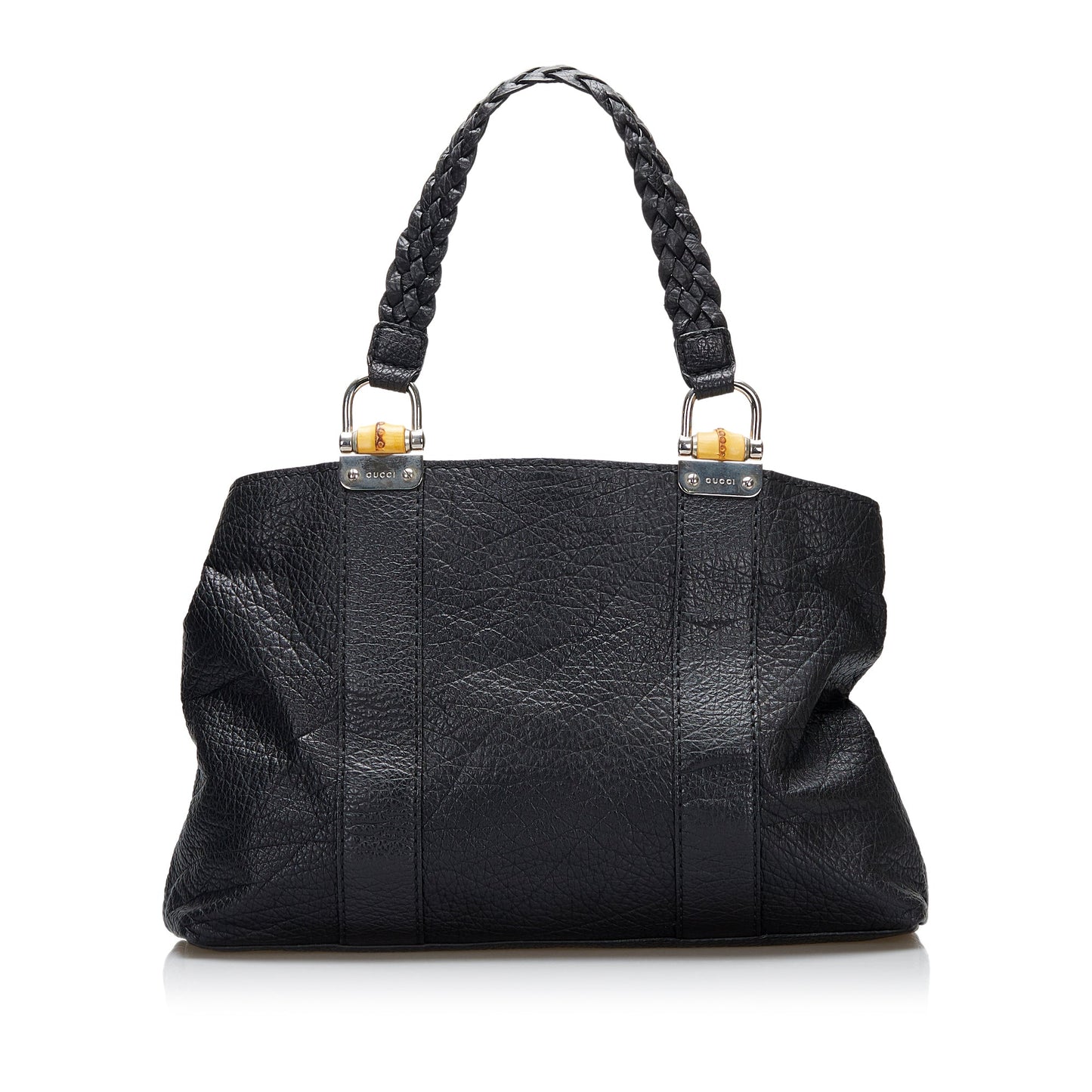 Gucci Bamboo Leather Tote Style 26