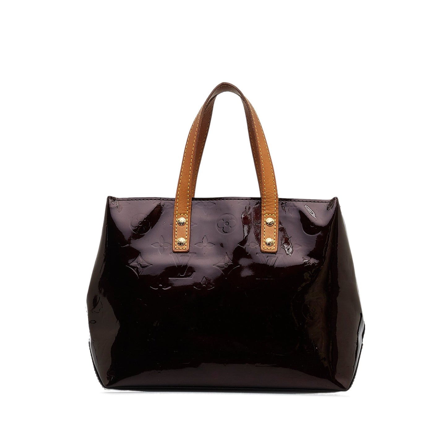 LOUIS VUITTON Monogram Vernis Reade PM HandBag