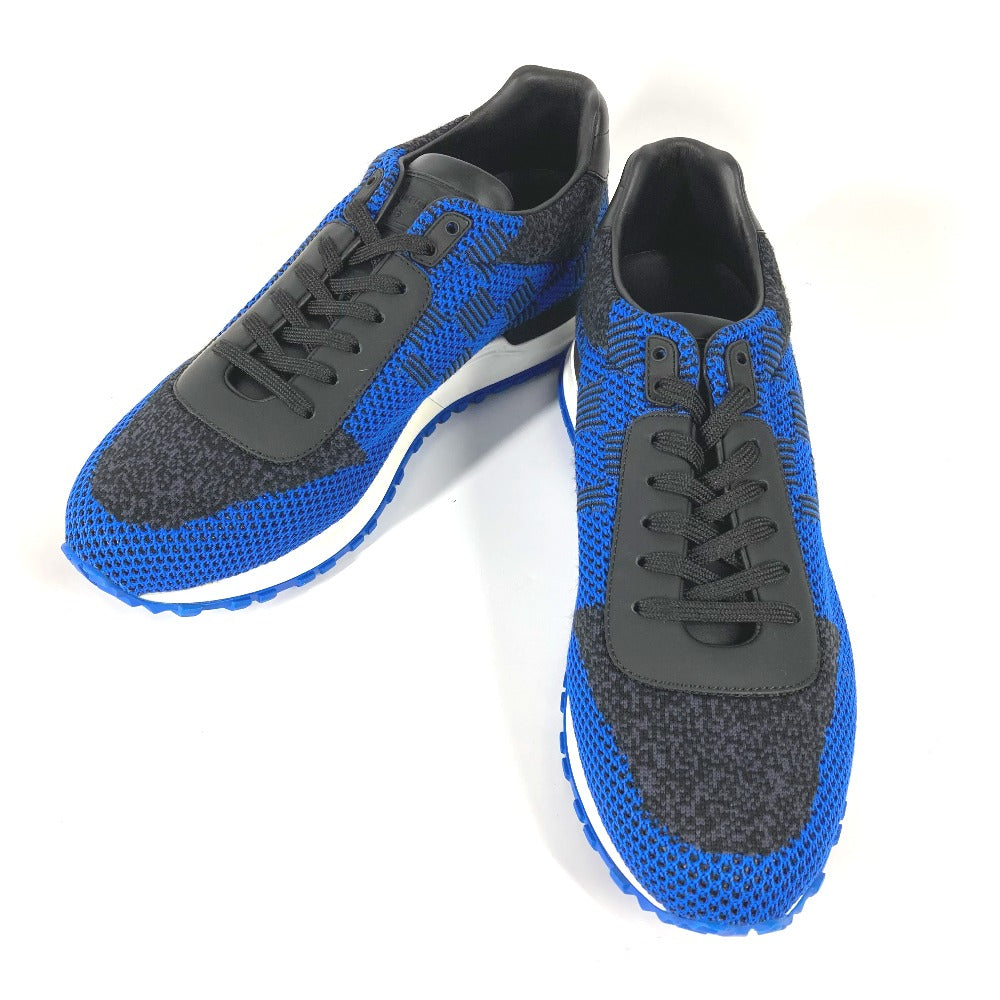 LOUIS VUITTON sneakers Fabric , Fabric blue Damier mens 7