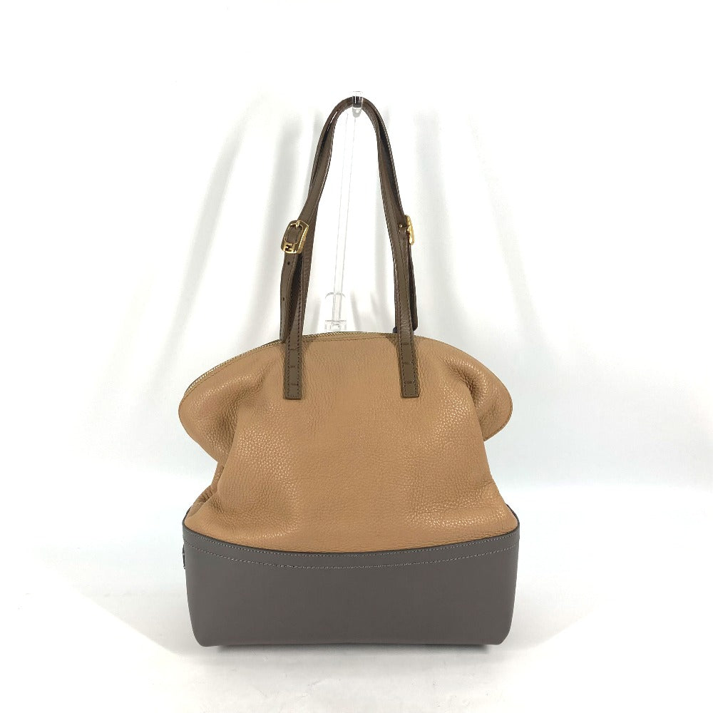 FENDI Shoulder Bag 8MN232 leather beige By color Celeria Women