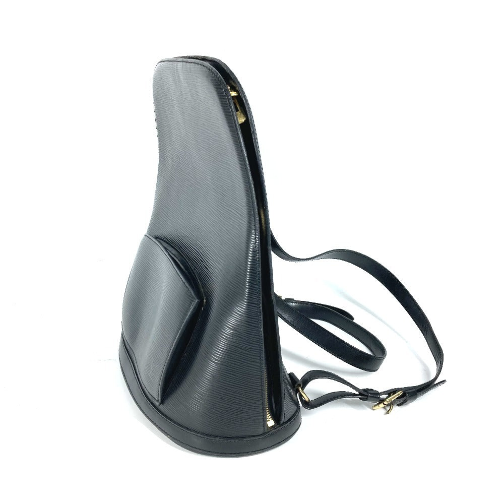 LOUIS VUITTON Backpack Epi Leather black Epi Coblanc