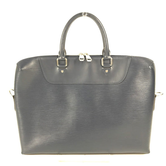 LOUIS VUITTON Business bag Epi Leather Navy Epi Porto de Cumanjour PDJ