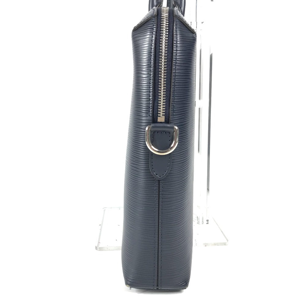 LOUIS VUITTON Business bag Epi Leather Navy Epi Porto de Cumanjour PDJ