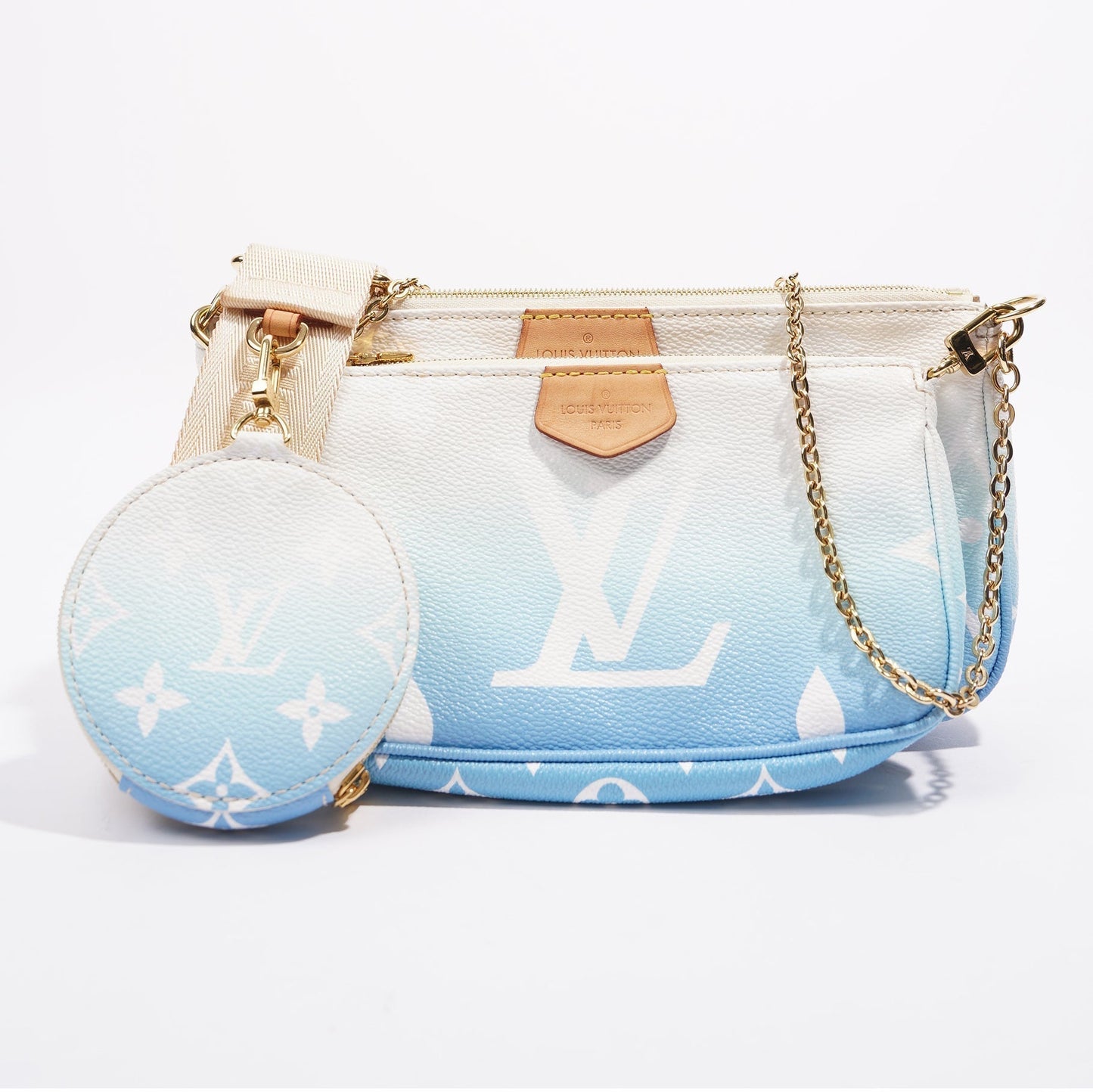 Louis Vuitton Multi Pochette Accessories By The Pool Monogram Canvas Clutch