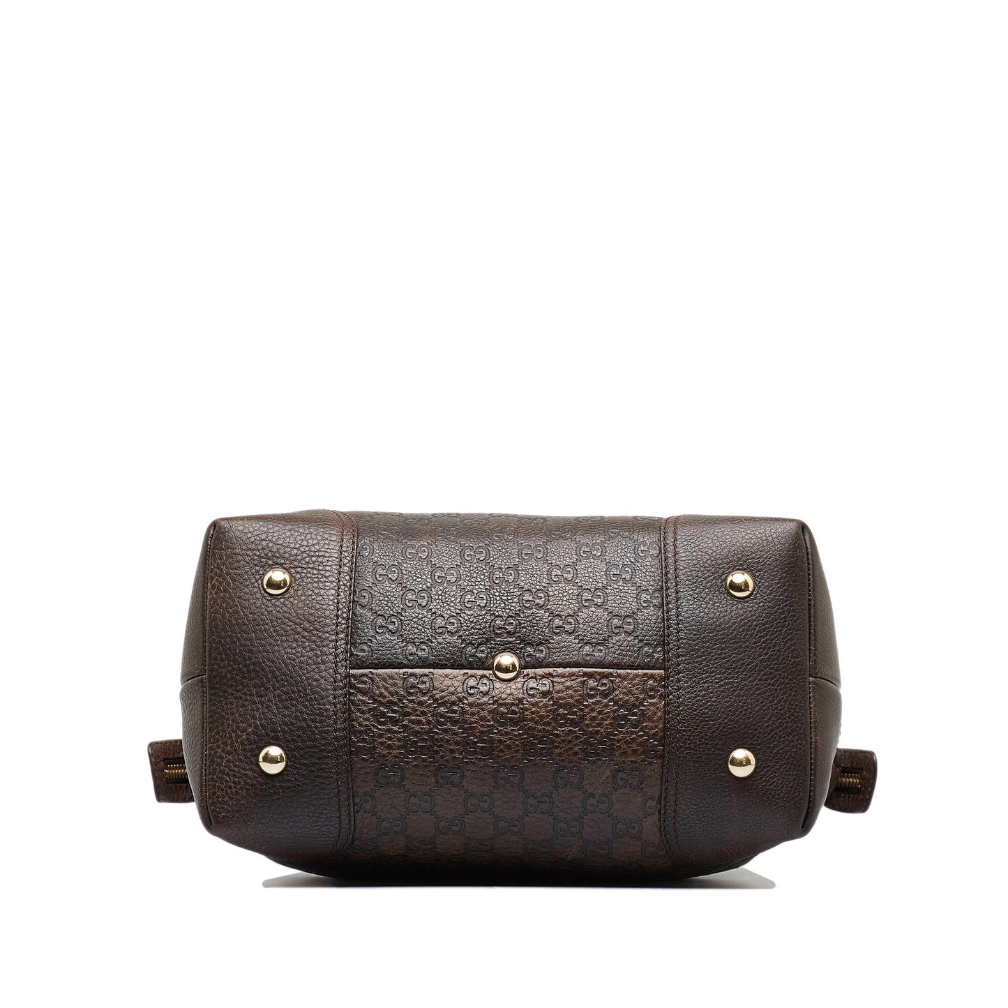Gucci Guccissima Brown Leather Tote Style 3