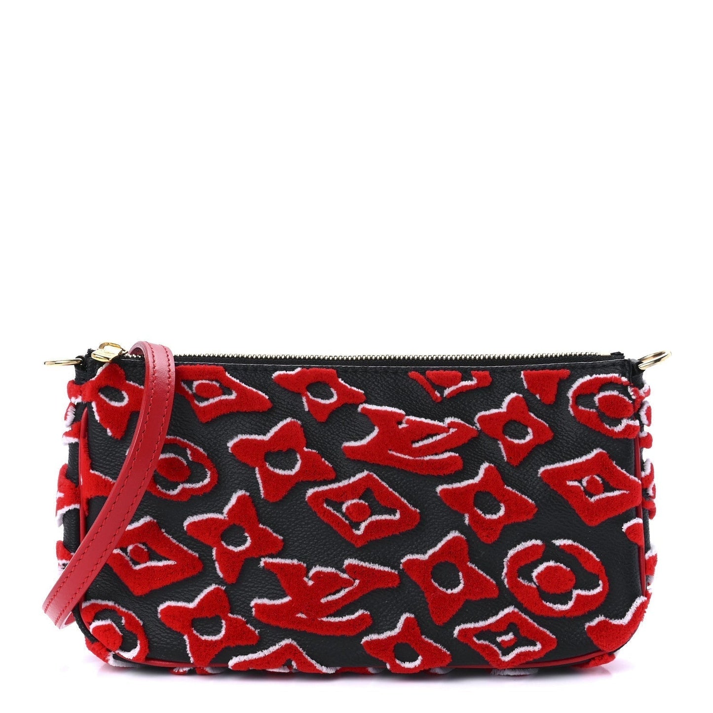 LOUIS VUITTON X UF TUFTED MONOGRAM POCHETTE Clutch