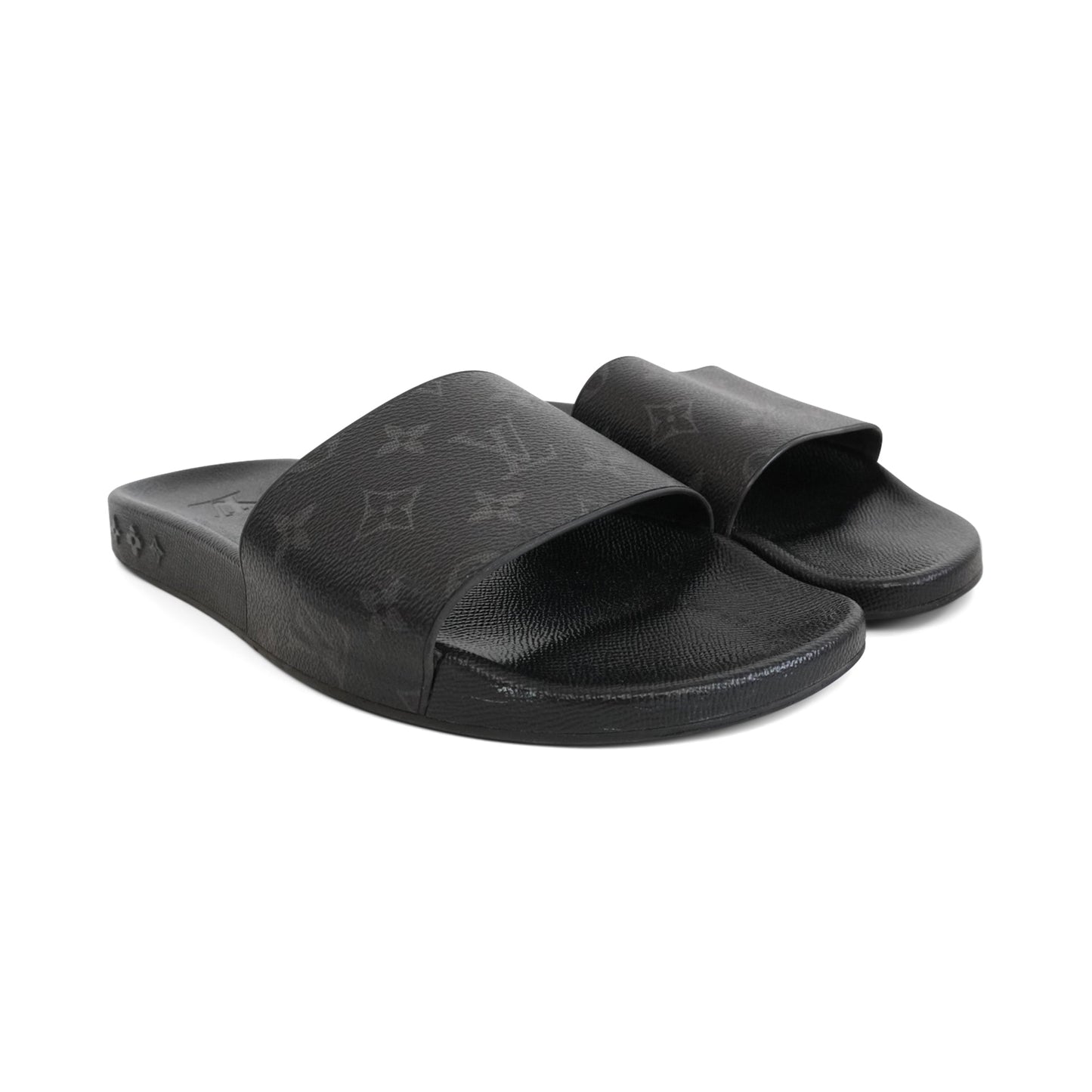Louis Vuitton Monogram Pool Slides - Men's 8