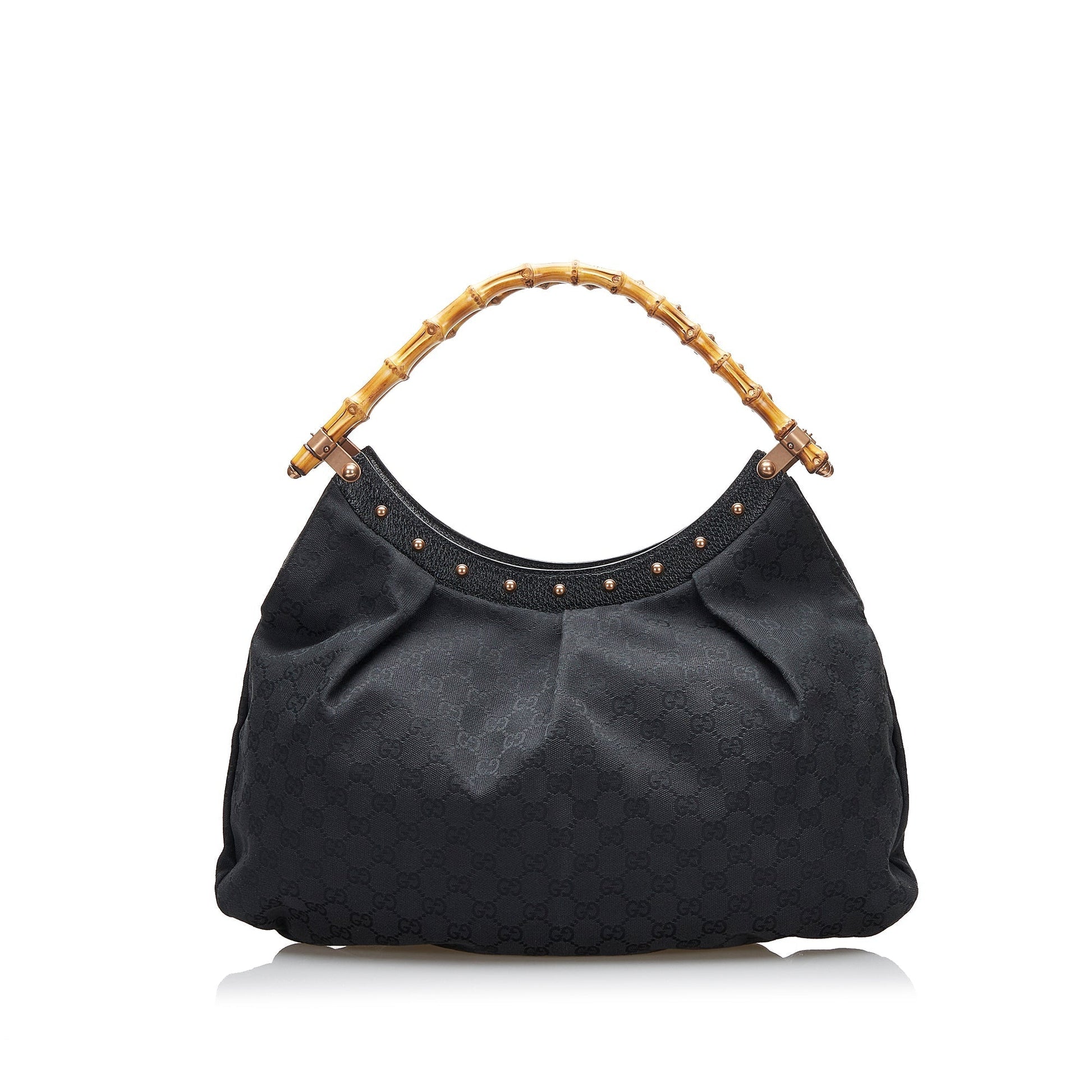 Gucci Leather Canvas Tote