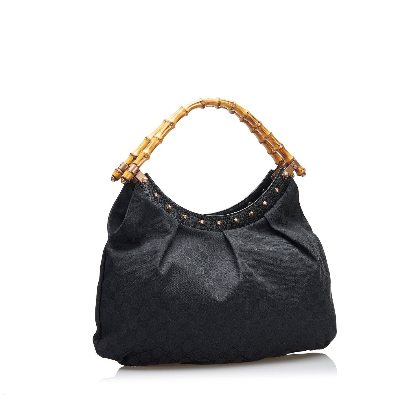 Gucci Leather Canvas Tote