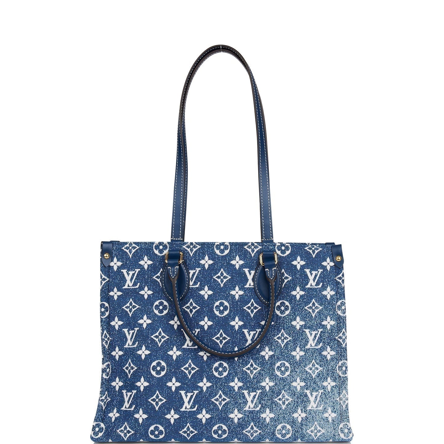 Louis Vuitton Blue Monogram OnTheGo MM Tote