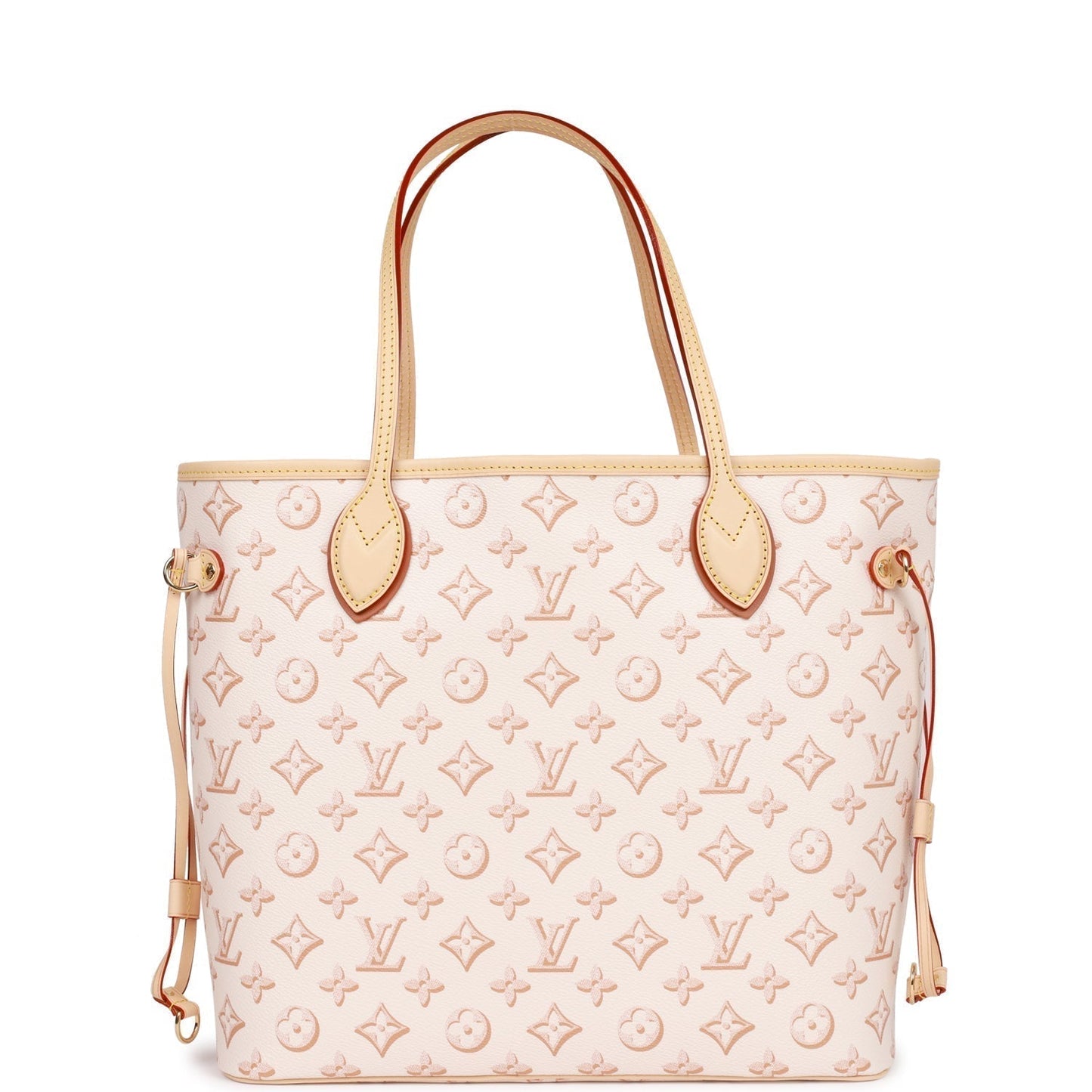 Louis Vuitton Fall For You Beige Clair Monogram Neverfull MM Tote