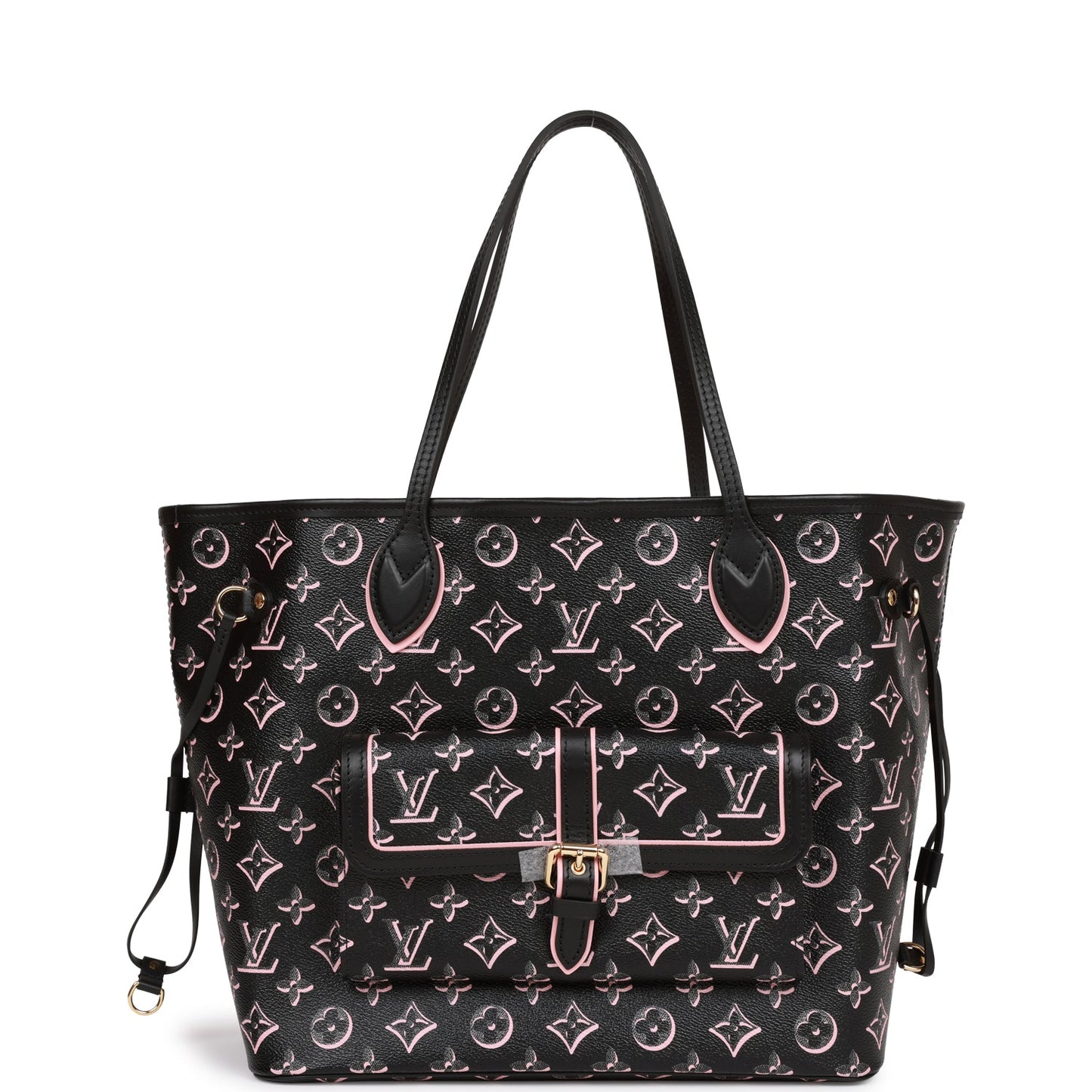 Louis Vuitton Fall For You Black Monogram Neverfull MM Tote