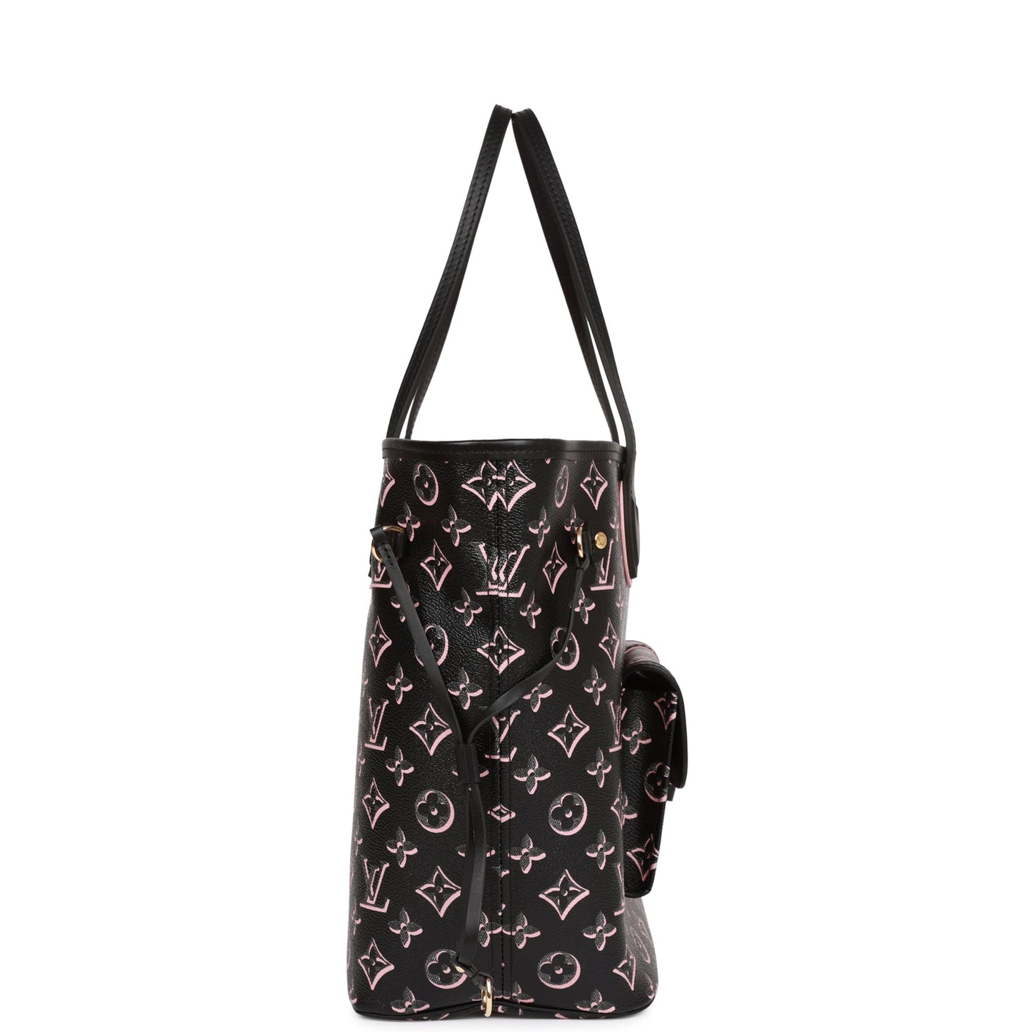 Louis Vuitton Fall For You Black Monogram Neverfull MM Tote