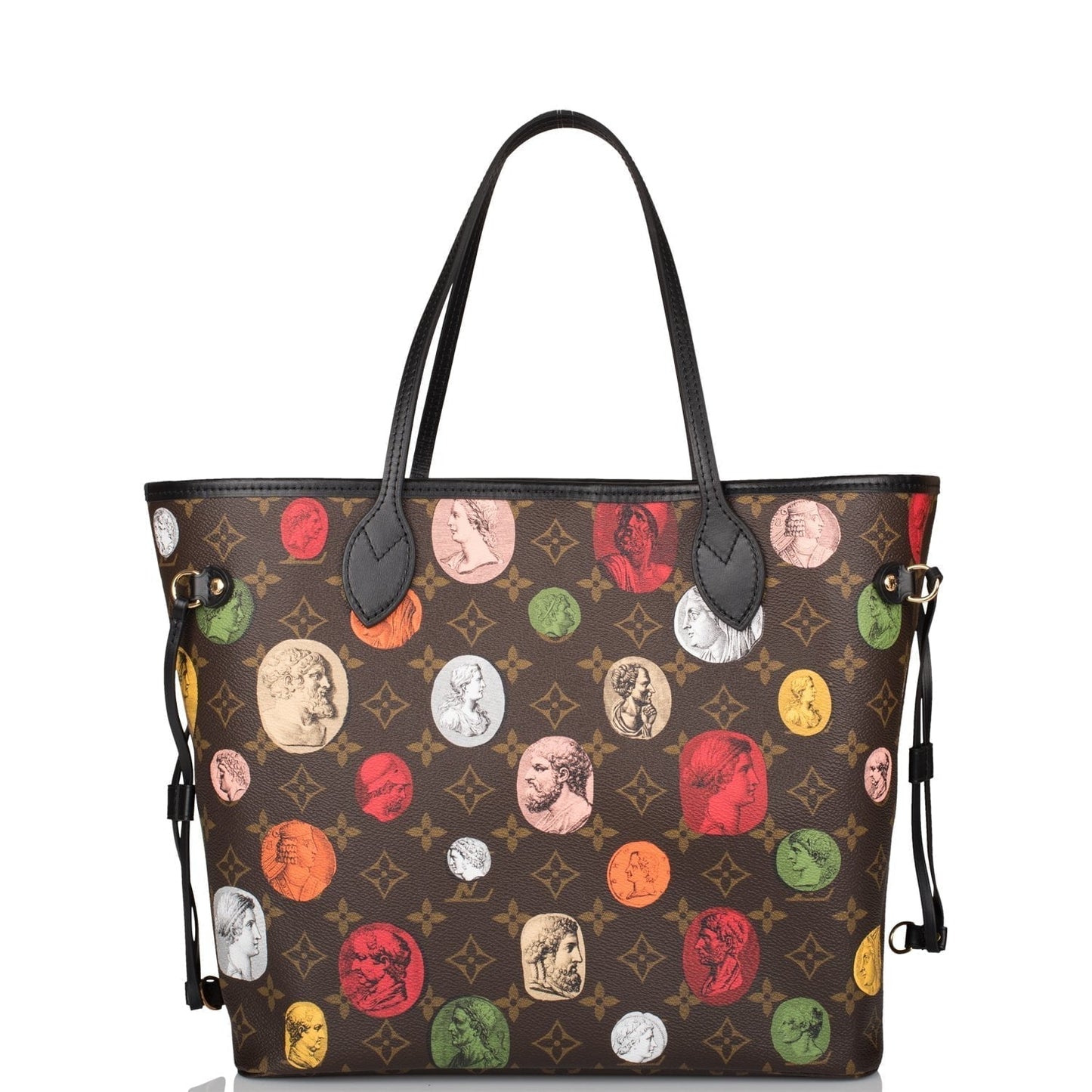 Louis Vuitton x Fornasetti Cameo Monogram Neverfull MM Tote