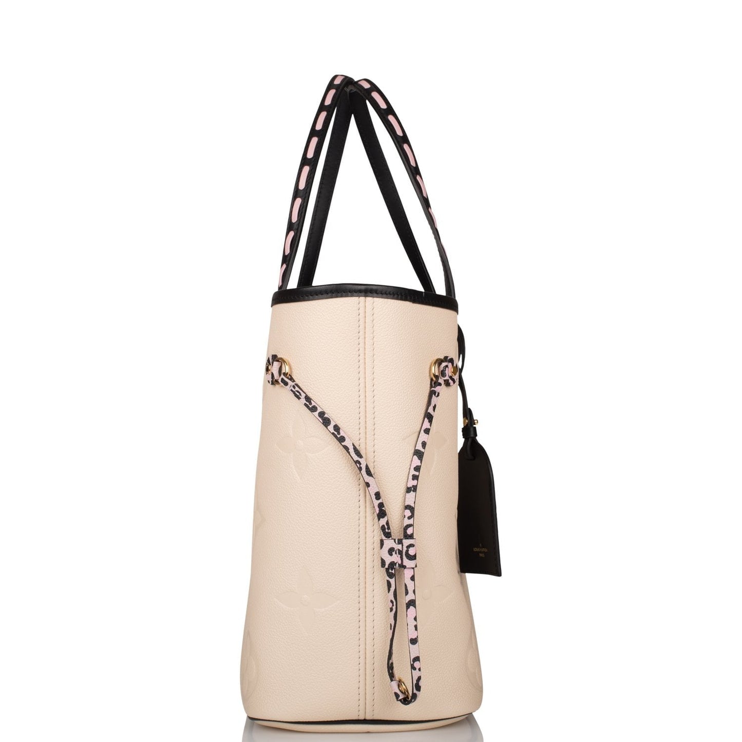 Louis Vuitton Cream Wild At Heart Giant Monogram Empreinte Neverfull MM Tote