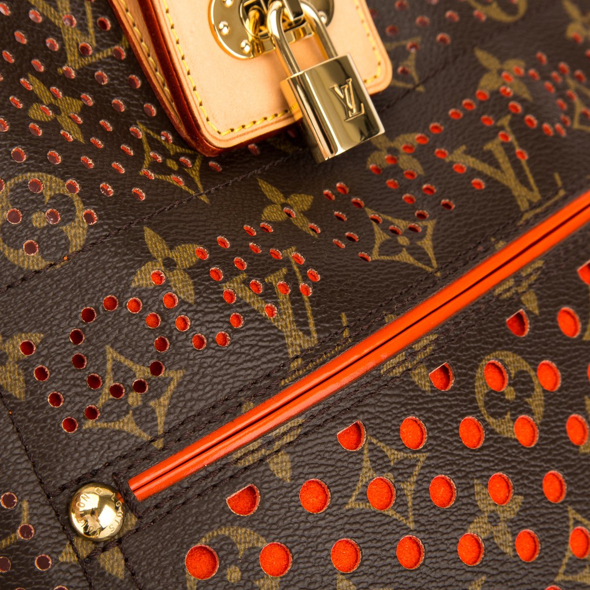 Louis Vuitton Monogram Canvas Perforated Mtte Bag