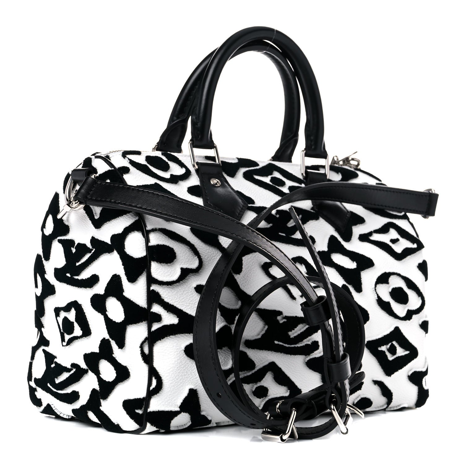Louis Vuitton X UF Tufted Monogram Speedy Bandouliere 25