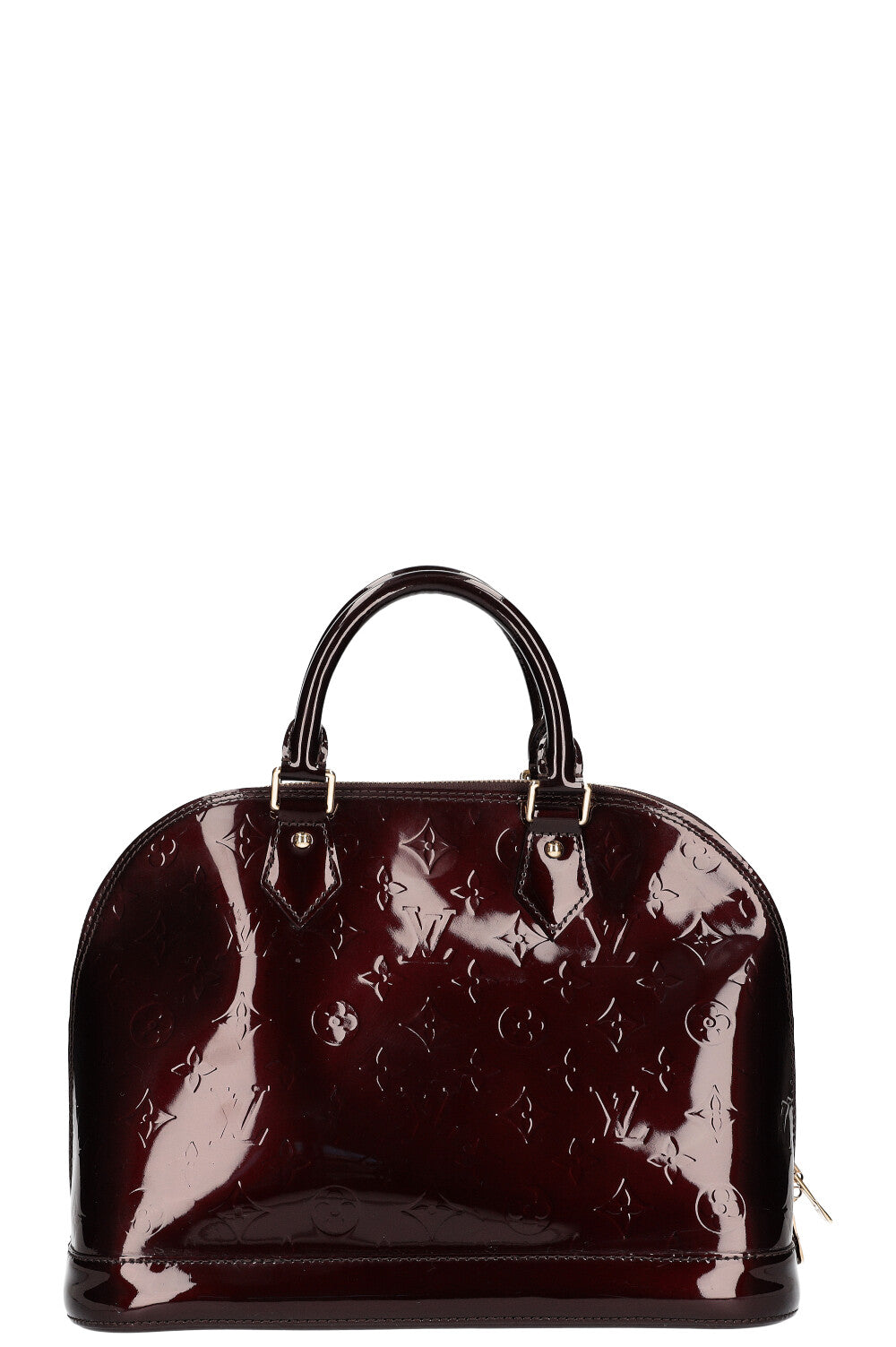LOUIS VUITTON Alma PM Vernis Amarante Handbag