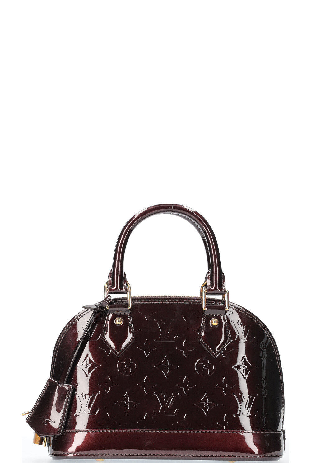 LOUIS VUITTON Alma BB MNG Vernis Amarante 2012 Handbag