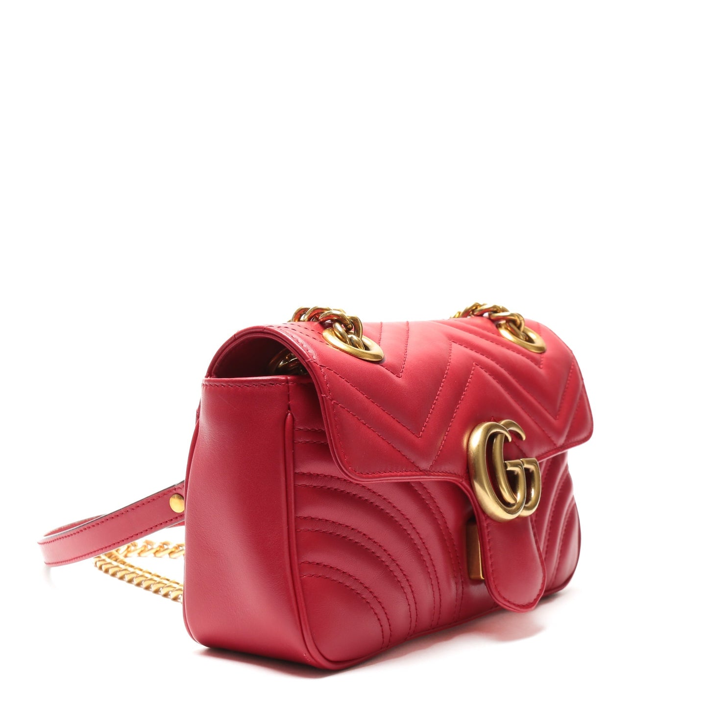 Gucci Chain Leather Shoulder Bag