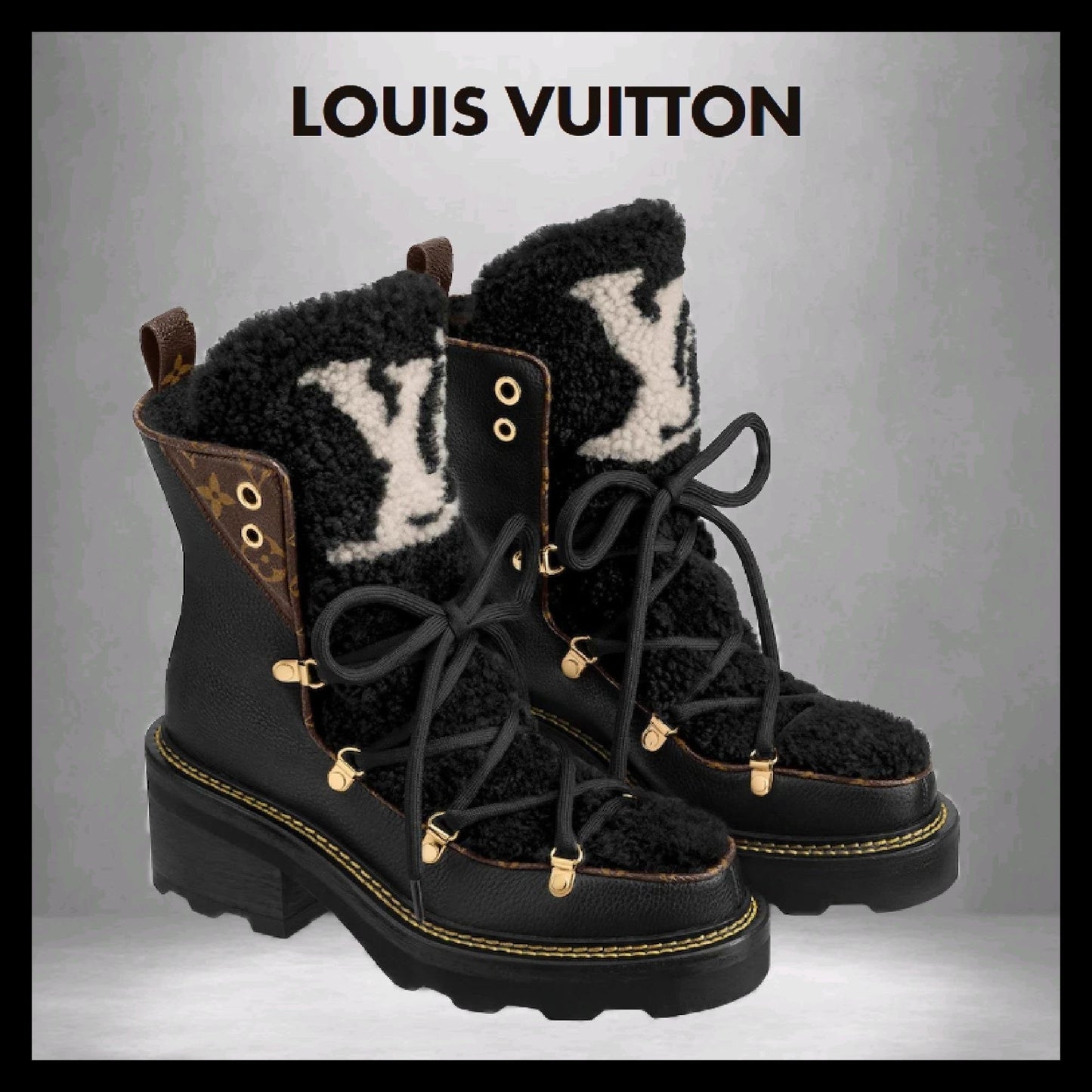 LOUIS VUITTON BEAUBOURG ANKLE BOOT