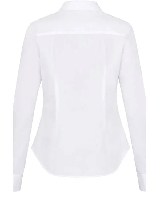 LOUIS VUITTON EMBROIDERED LV LOGO FITTED SHIRT