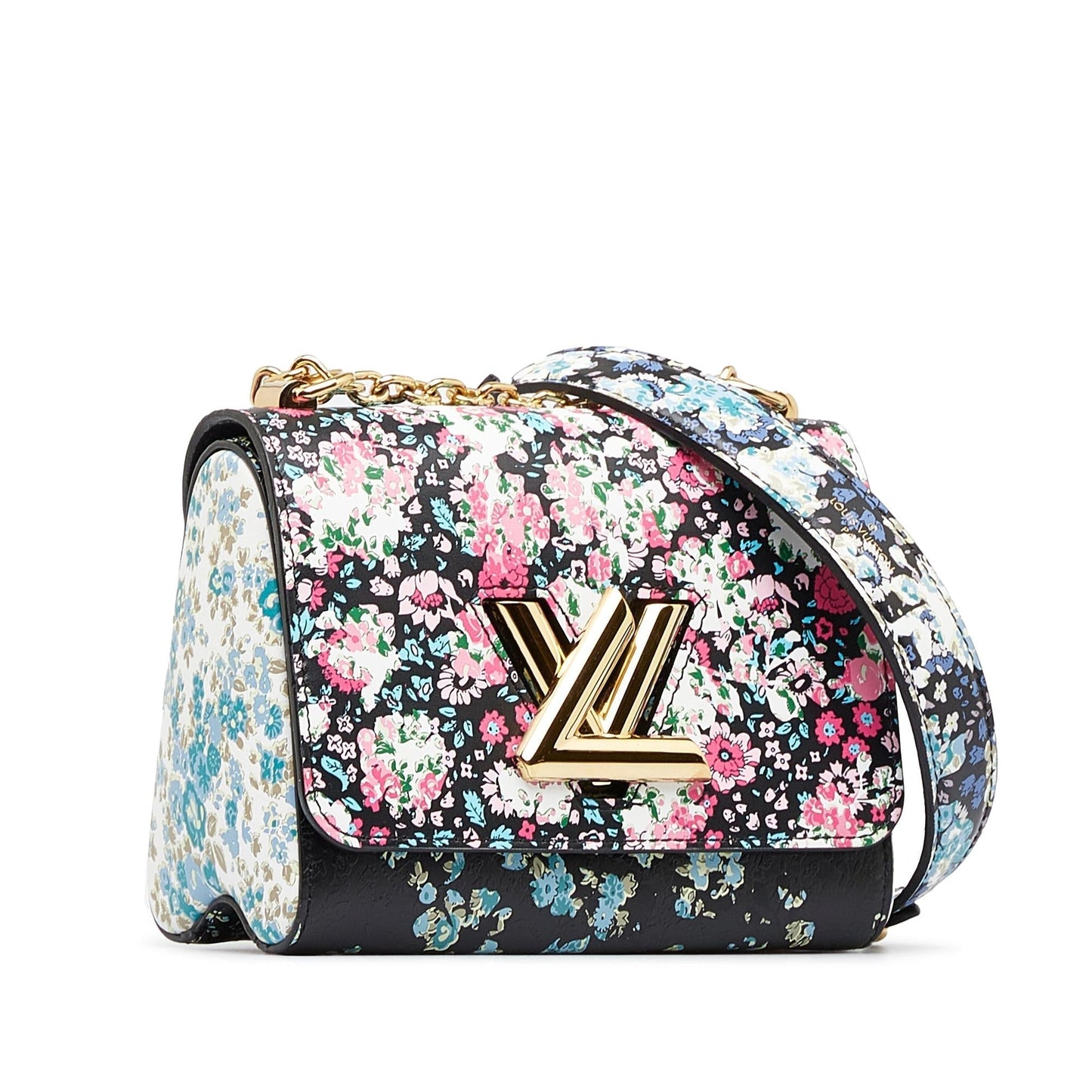 Louis Vuitton Floral Twist MM (SHG-ZGf53X) Handbag