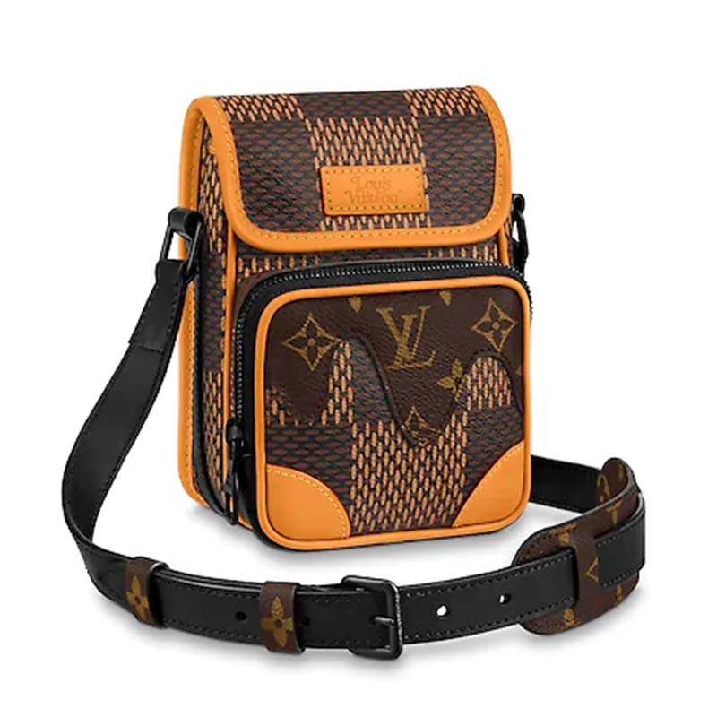 Louis Vuitton LV Unisex Nano Amazone Messenger Monogram Canvas-Brown Handbag