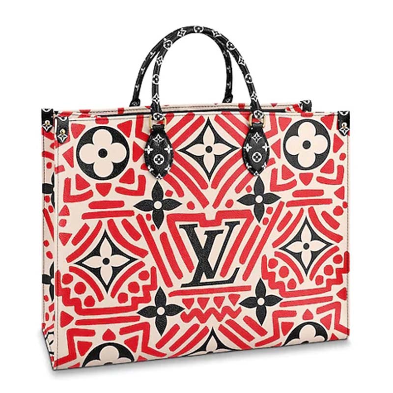Louis Vuitton LV Women LV Crafty OnTheGo GM Monogram Giant Canvas Tote